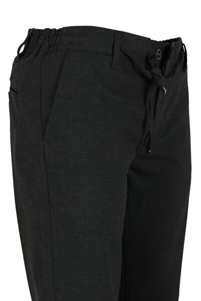 Modarar Men's Smoked Color Jogger Pants Waist Lace-Up Slim Fit Rar01340