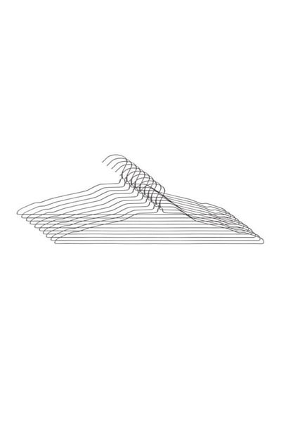 Home Set 100 metal hangers