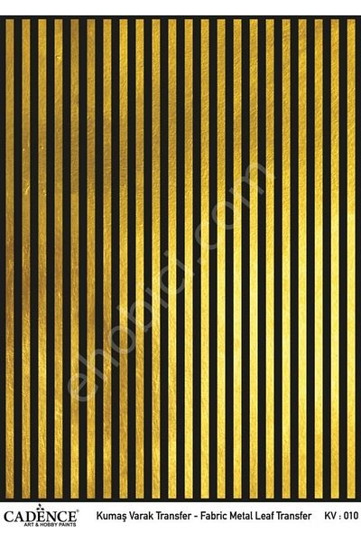 Cadence Kv-10 Cadence Fabric Foil Transfer Gold 30X42