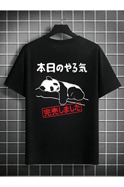 YRN COLLECTION Tricou unisex pentru femei/bărbați, oversize, din bumbac, cu m...