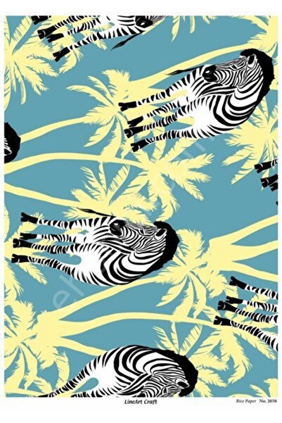 ehobici Lineart Brass Decopage Paper Model - 2058