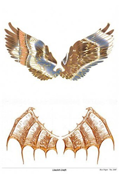 ehobici Lineart Brass Decopage Paper Model - 2587