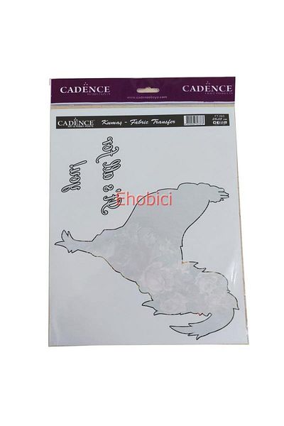 Cadence Ft-65 Cadence Fabric Transfer 25X35 Floral Animal Figures Series