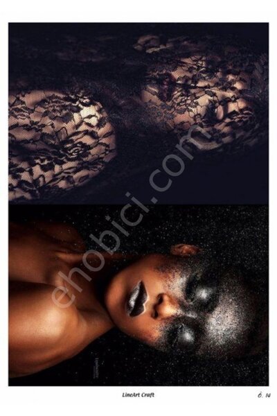 ehobici Special Model-014 - Brass Decopaj Lineart Craft