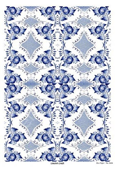 ehobici Lineart Brass Decopage Paper Model - 2626