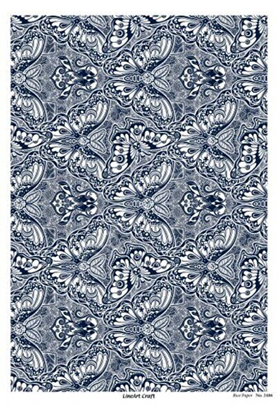ehobici Lineart Brass Decopage Paper Model - 2486