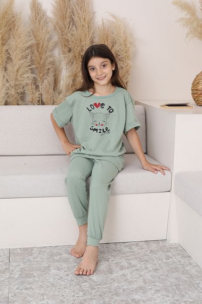 sleeproom Two Thread Summer Children's Waiter Gez Size Tracksuit Wear