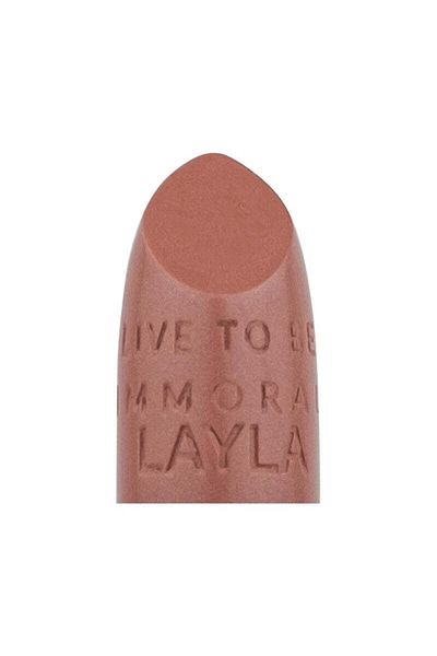 Layla Cosmetics Immoral Shine Lipstick No 3 My Bae - Ruj Intens Hidratant