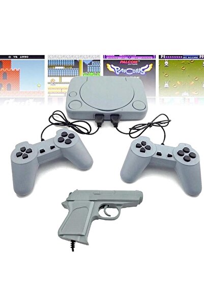 Teknotopia Retro Atari Super 8 Bit Atari Oyun Konsolu 900 Adet Oyun 2 Kol 1 Tabanca Super Mario Retro Game