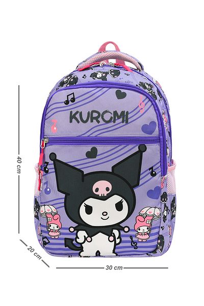 QL ACCESSORY Geanta de lux pentru prima scoala cu nutriție Kuromi