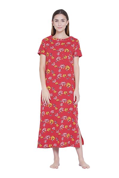 LAUREN SMITH Casual Printed Nightdress Light Green