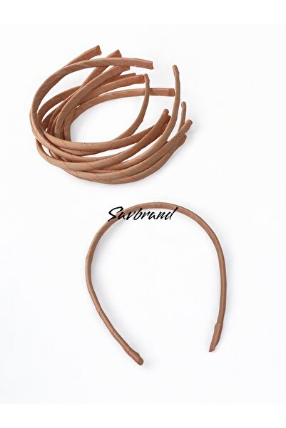 SavBrand Elegant Grosgrain Fabric Wrapped Children's Crown 10 Pieces