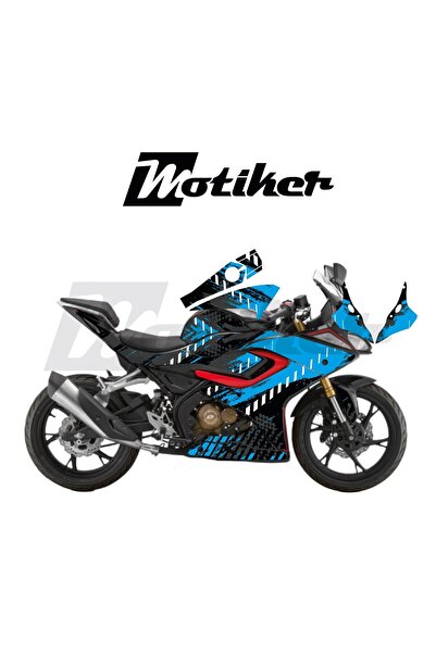 Motiker RKS SRK 125R Kaplama Motosiklet Sticker Etiket Modeli Racing Sport De...
