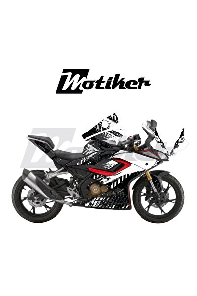 Motiker RKS SRK 125R Kaplama Motosiklet Sticker Etiket Modeli Racing Sport De...