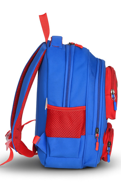 Wander Set de 3 genți de școală cu figurină Spiderman – rucsac pentru școală primară, cutie de prânz și suport pentru stilou
