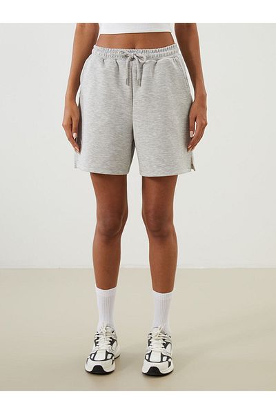 LC Waikiki Pantaloni scurți sport pentru femei cu talie elastică
