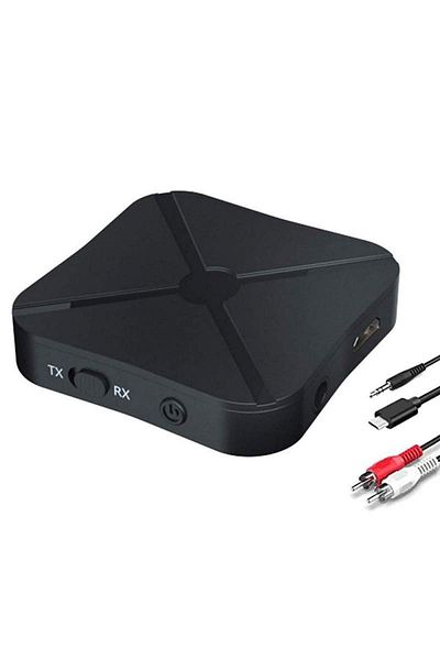 SIKS KN319 SIKS Audio Transmitter and Receiver, 2 in 1, Wireless, Bluetooth 5.0 Compatible, Stereo Audio