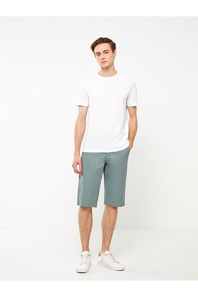 LC Waikiki Ανδρικά σορτς βερμούδας Standard Fit Gabardine