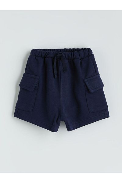 LC Waikiki Baby Boy Shorts with Elastic Waist and Pockets