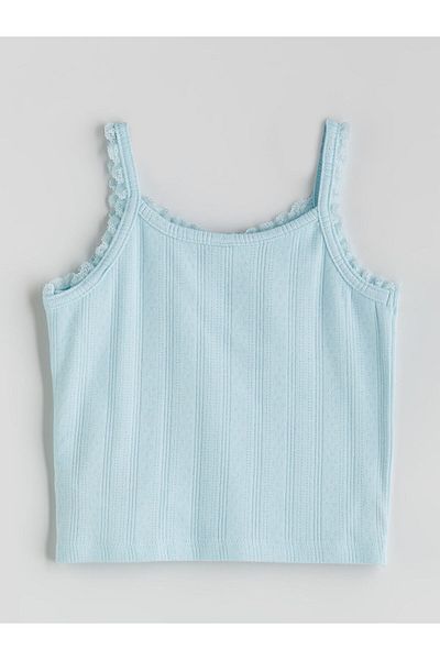 LC Waikiki Tricou pentru fete cu guler pătrat sezon nou - S5QG38Z4