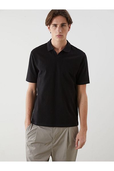 LC Waikiki Lcw Polo Neck Plain Men's T-Shirt Fast Fashion