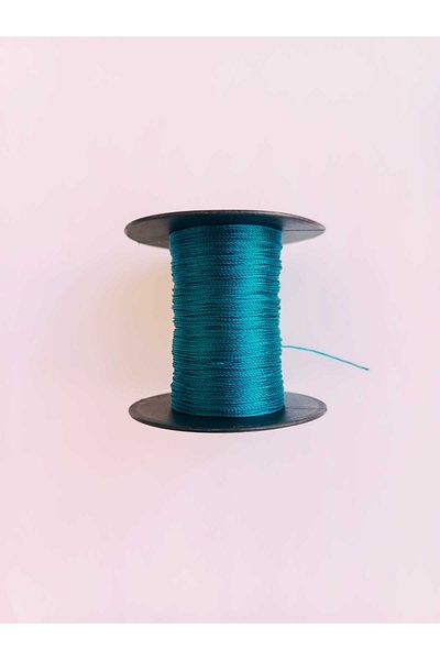 Eskişehir hobi sanat 0.5 mm 50 Meters Prayer Beads Thread Turquoise Color