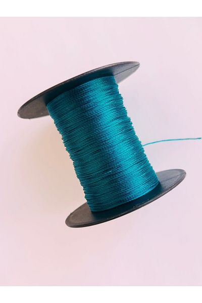 Eskişehir hobi sanat 0.5 mm 100 Meters Prayer Beads Thread Turquoise Color