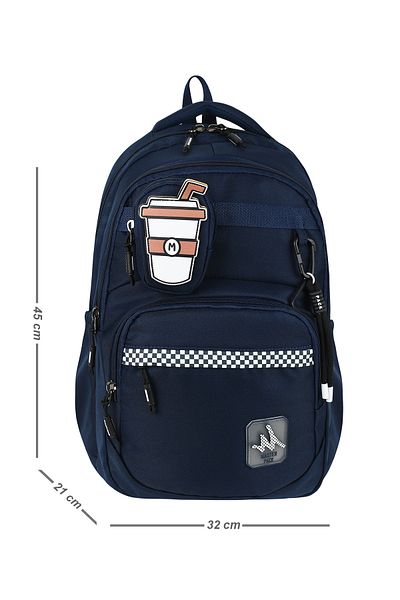 QL ACCESSORY Geantă de școală cu design special, cu geantă pentru monede, potrivită pentru sănătatea umană