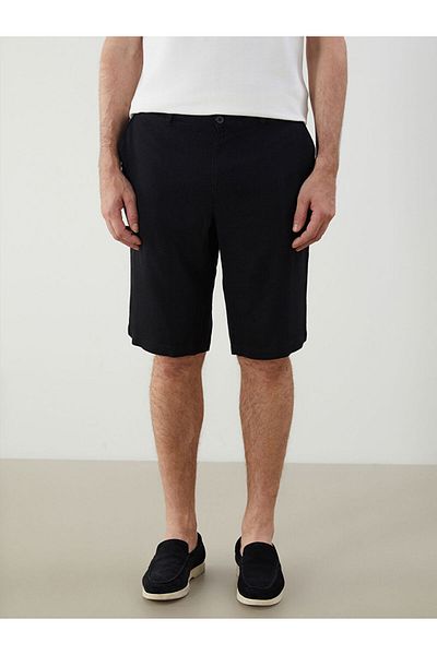 LC Waikiki New Season Standard Fit Linen Look Men's Sort - S5Is31Z8