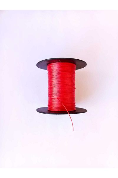 Eskişehir hobi sanat 0.5 mm 50 Meters Prayer Beads String Pomegranate Flower Color