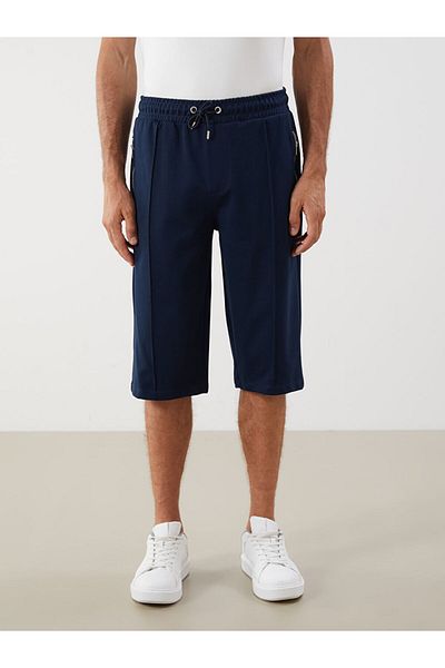 LC Waikiki Navy Blue Standard Fit Men's Shorts