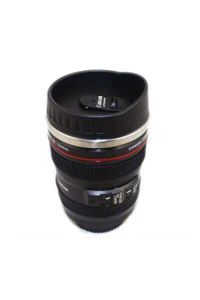 SIKS Cană ® EF 24-105 mm în formă de lentilă, interior din oțel inoxidabil și exterior din plastic4