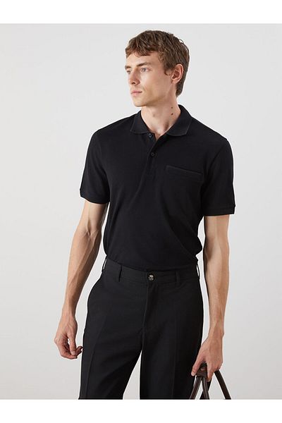 LC Waikiki Νέα σεζόν Polo Neck Pique Ανδρικό Tisort - S5NI34Z8