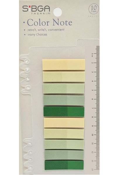 sibga tasarım Transparent Colored Postit Post-it Post It.Bookmark Bookmark Postit Sticker Note Paper 200 Sheets