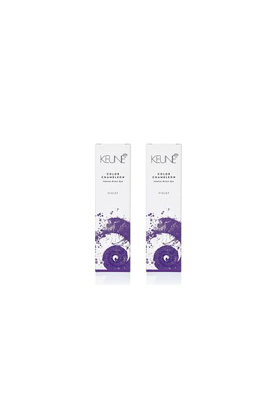 Keune 2 Packs of Keune Color Chameleon Intense Violet Hair Dye for direct hair coloring without the need for a developer