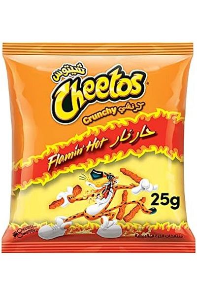 Cheetos Crunchy Flaming Hot Puffs 25 g
