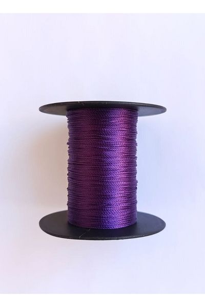 Eskişehir hobi sanat 0.5 mm 100 Meters Prayer Beads String Purple Color