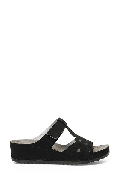 Polaris 166949.Z5Fx Black Women's Slippers