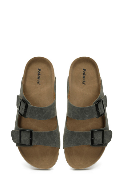 Polaris 408054.M5FX Haki Erkek Terlik