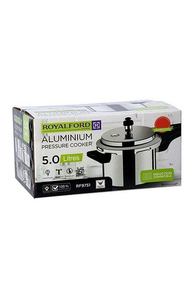 ROYALFORD 5L Aluminium Pressure Cooker