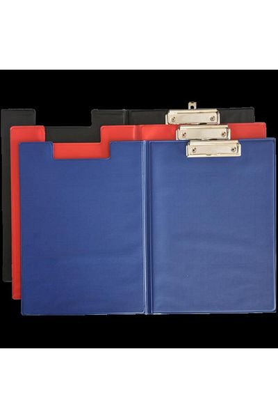 Bafix غطاء بلاستيك للسكرتارية مقاس A4 أزرق (عبوة من 50 قطعة)