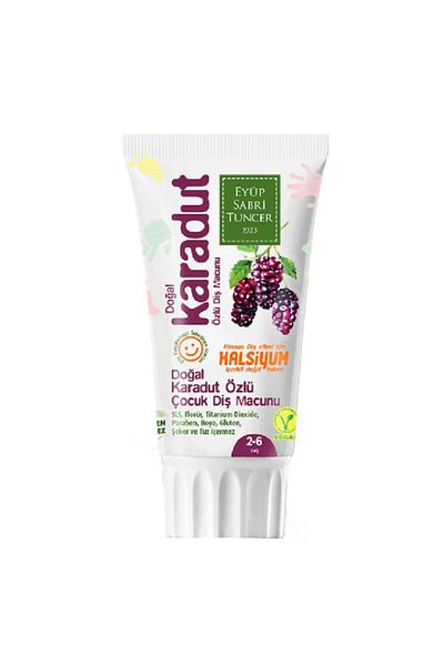 Eyüp Sabri Tuncer Natural Black Mulberry Extract Toothpaste Age 2-6 60ml