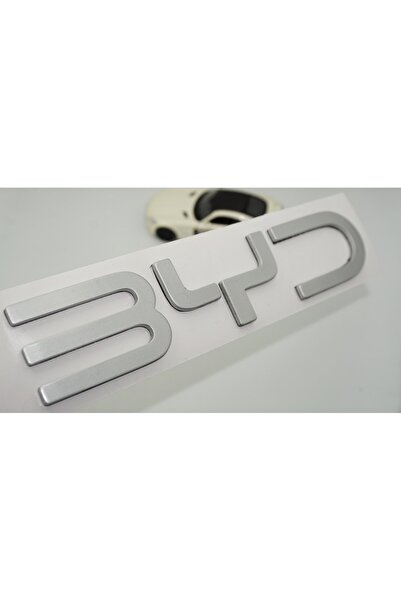 DK Tuning Byd Ön Kaput Gri ABS 21 cm Bagaj Yazı Logo Arma