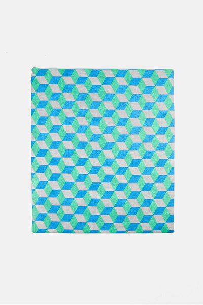 Nautica 3 Pieces Double Geometric Bedsheet Set, Multicolor