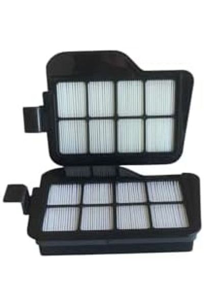 STOREMAX Ntwork Vacuum Cleaner Hepa Filter - Black Plastic - 2 Pcs - Compatible with Arzum Olimpia - Models Ü