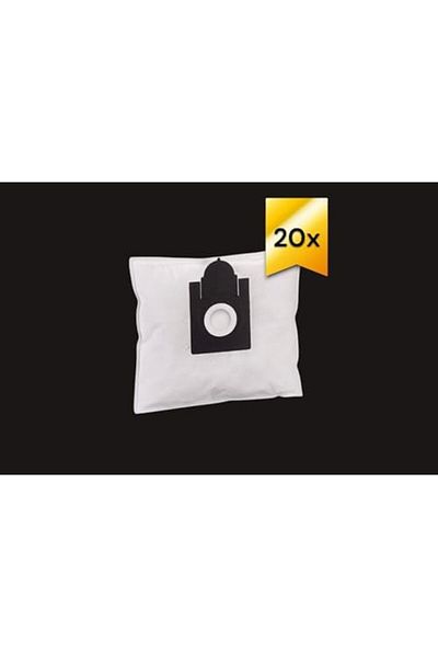 STOREMAX Ntwork Vacuum Cleaner Synthetic Dust Bag - 20 Pcs - Black Plastic - with Vestel - Eio - Models