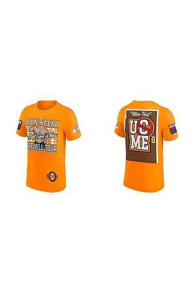 LEIVOR John Cena UC ME Never Give Up Βαμβακερό μπλουζάκι με στάμπα