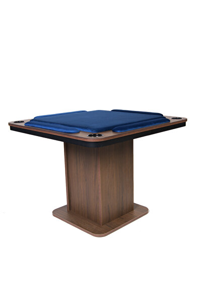 ALBADER Big Wooden Ploot Play Cards Game Table Large Size, Wood Baloot Table Large 95 * 95 * 76
