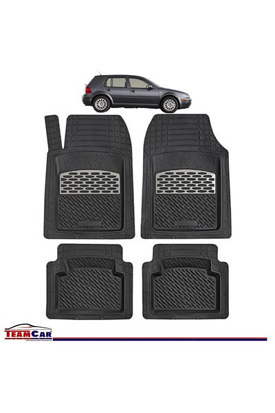 TEAMCAR Covorase Auto ® Volkswagen Golf 4, Silver