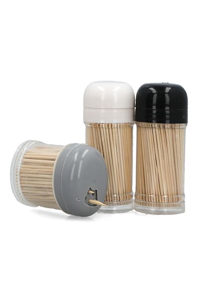 Five Simply Smart Disposable Bamboo Toothpick Set